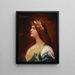 Fiammetta - Eduard Veith — gerahmtes Bild an der Wand