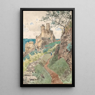Eduard Zetsche - Ruine Senftenberg Krems.webp