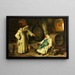 In der Klosterkeller - Eduard von Grützner — gerahmtes Bild an der Wand