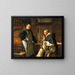 Goldeck von Schlumberger - Eduard von Grützner — gerahmtes Bild an der Wand