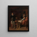 Was du willst - Eduard von Grützner — gerahmtes Bild an der Wand