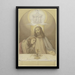 Christus mit seinem Lieblingsjünger Johannes, Halbfiguren am Tisch des Abendmahls, darüber die Dreifaltigkeit - Eduard von Steinle