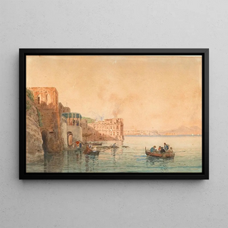 Eduardo Dalbono - Palazzo DonnAnna in Naples.webp