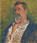 Selbstporträt - Edvard Diriks — Ansicht des Kunstwerks