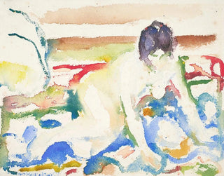 Edvard Munch - Akt p mnstret teppe.webp