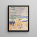 Alma Mater Exploration des enfants - Edvard Munch — gerahmtes Bild an der Wand
