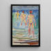Reproduktion des Gemäldes Männer beim Baden - Edvard Munch