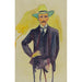Reproduktion des Gemäldes Harry Graf Kessler - Edvard Munch