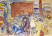 Kutschfahrt auf einer Baustelle - Edvard Munch — Ansicht des Kunstwerks