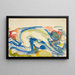 nackt kniend - Edvard Munch — gerahmtes Bild an der Wand