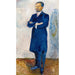 Portrait von Ernest Thiel - Edvard Munch — Ansicht des Kunstwerks