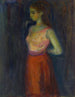 Studie eines Modells - Edvard Munch — Ansicht des Kunstwerks