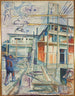 Die Konstruktion des Winterstudios - Edvard Munch — Ansicht des Kunstwerks