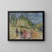 Der Märchenwald - Edvard Munch — gerahmtes Bild an der Wand