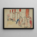 Ohne Titel 26 - Edvard Munch — gerahmtes Bild an der Wand