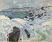 Winter am Fjord - Edvard Munch — Ansicht des Kunstwerks