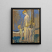 Frau mit Kindern - Edvard Munch — gerahmtes Bild an der Wand