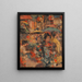 Markt der Blumen von Nagasaki - Edward Atkinson Hornel — gerahmtes Bild an der Wand