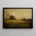 Herbstsonnenuntergang - Edward B. Gay — gerahmtes Bild an der Wand