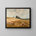 Heuhaufen - Edward B. Gay — gerahmtes Bild an der Wand