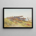 Côte près de Paekakariki - Edward Barraud — gerahmtes Bild an der Wand