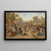Die Landmesse - Edward Benjamin Herberte — gerahmtes Bild an der Wand