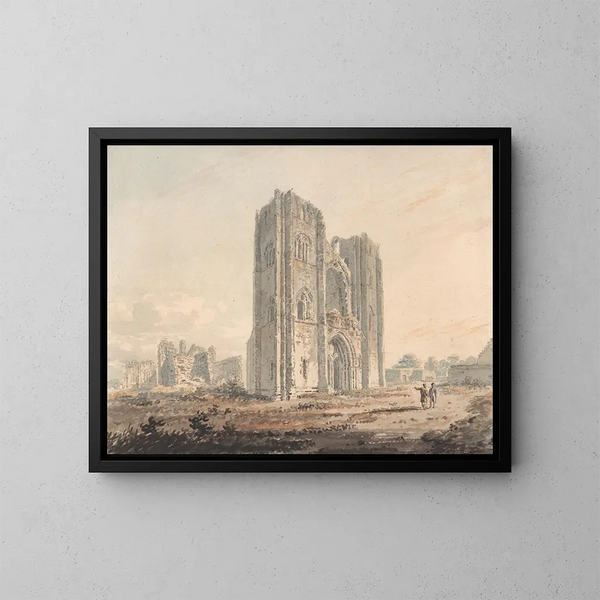 Kathedrale von Elgin, Moray - Edward Dayes — gerahmtes Bild an der Wand