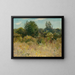 Unser hinterer Garten, als ich jung war - Edward Emerson Simmons — gerahmtes Bild an der Wand