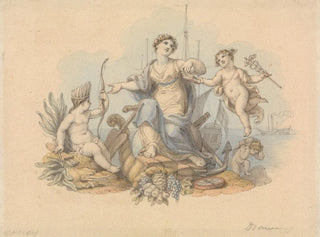Allegorie der Berufe des Meeres - Edward Francis Burney — Ansicht des Kunstwerks