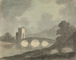 Edward Francis Burney - Bridge and Tower.webp