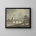 Pont et tour - Edward Francis Burney — gerahmtes Bild an der Wand