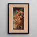 Charité - Edward Francis Burney — gerahmtes Bild an der Wand