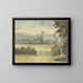 Landschaft mit Weideeingang - Edward Francis Burney — gerahmtes Bild an der Wand