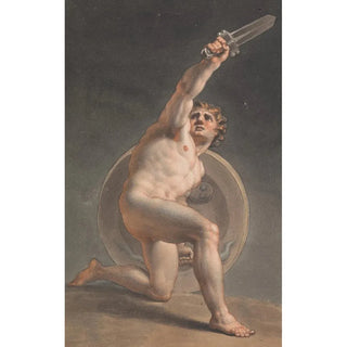 Edward Francis Burney - Study of a Male Nude.webp
