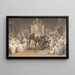 Der Triumph der Musik - Edward Francis Burney — gerahmtes Bild an der Wand