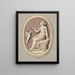 Venus und Cupido - Edward Francis Burney — gerahmtes Bild an der Wand