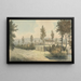 Vue à Rympton - Edward Francis Burney — gerahmtes Bild an der Wand
