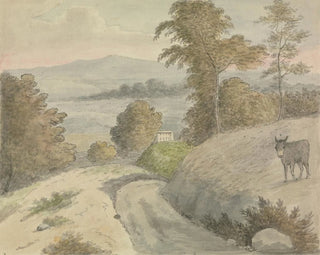 Ansicht im Surrey - Edward Francis Burney — Ansicht des Kunstwerks