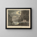 Ansicht bei Bristol - Edward Francis Burney — gerahmtes Bild an der Wand