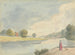 Frau beim Angeln - Edward Francis Burney — Ansicht des Kunstwerks