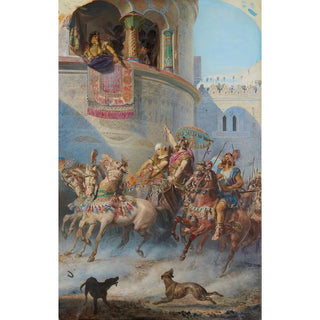 Edward Henry Corbould - Lentre de Jhu Jezral.webp
