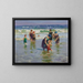 Badegäste - Edward Henry Potthast — gerahmtes Bild an der Wand