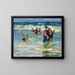 Strandszene - Edward Henry Potthast — gerahmtes Bild an der Wand