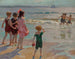 Kinder am Meer - Edward Henry Potthast — Ansicht des Kunstwerks