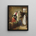 Eine erste Besuch beim Zahnarzt - Edward Hughes — gerahmtes Bild an der Wand