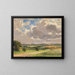 Landschaft von Norfolk - Edward James Buttar — gerahmtes Bild an der Wand
