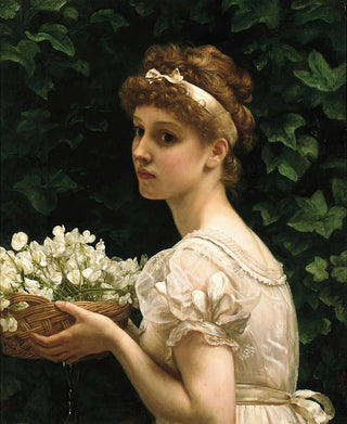Edward John Poynter - Pea Blossoms.webp