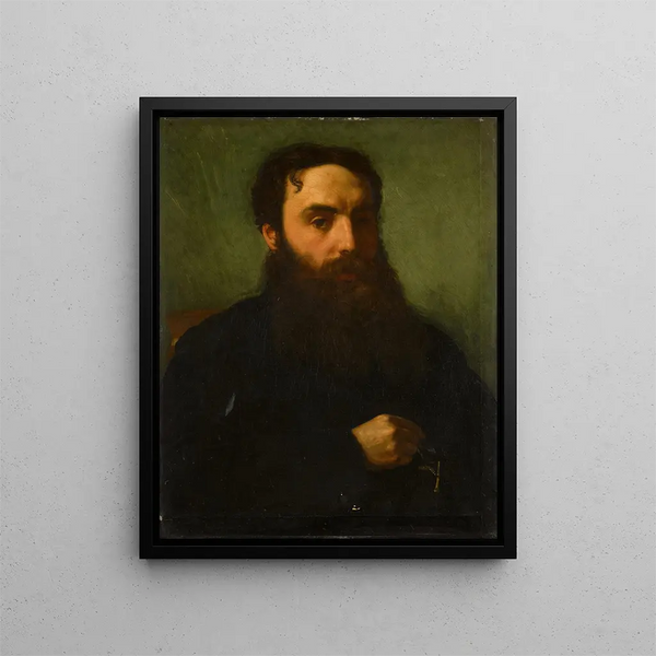 Portrait von Alfred Baldwin Esq. - Edward John Poynter — gerahmtes Bild an der Wand