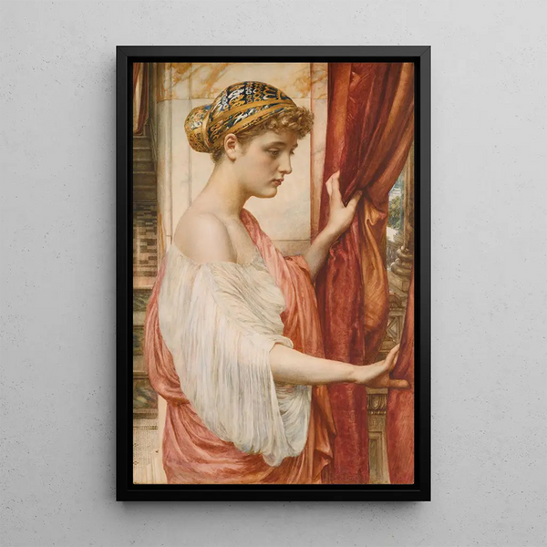 Psyché - Edward John Poynter — gerahmtes Bild an der Wand