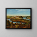 Vue du fort Snelling - Edward K Thomas — gerahmtes Bild an der Wand